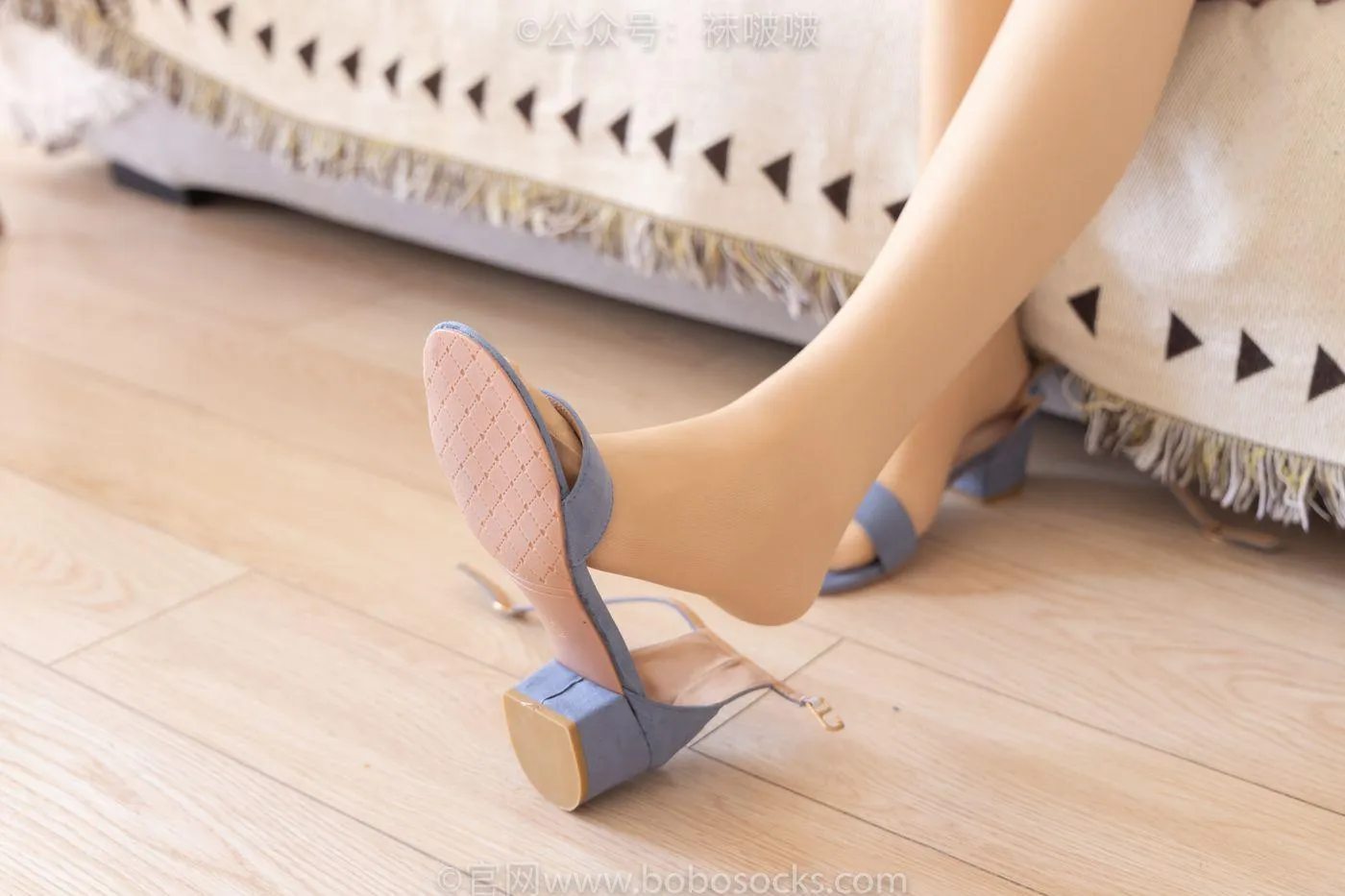 [BoBoSocks袜啵啵]NO.075 小甜豆- AJ、凉鞋、厚肉丝 [160P]插图7